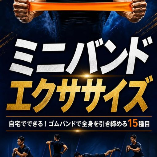 ミニバンドを使った自宅トレーニング｜大石圭太朗『ミニバンドエクササイズ入門』